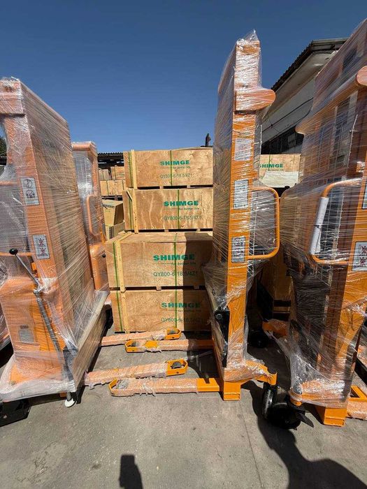 Ruchnoy roxli / Shtablyor telejka / Transpalet shtabeler / Polavtomat