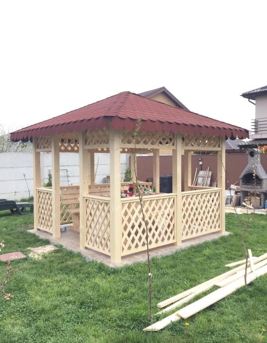 Vând foișor Terase din lemn
-foișoare la comanda
-pergole modele moder