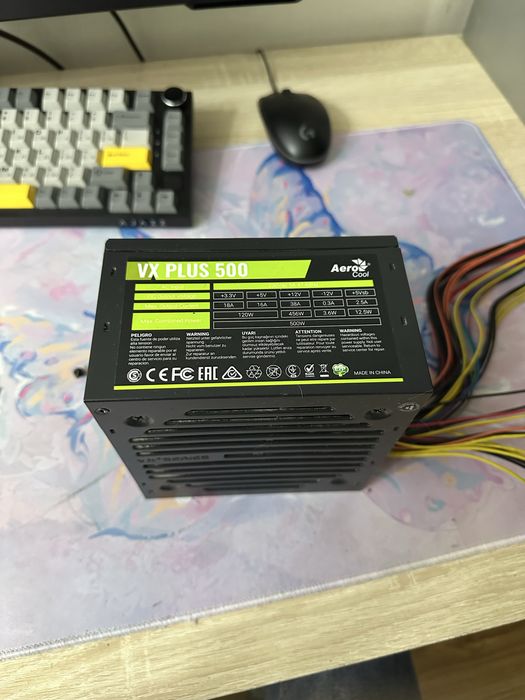 блок питания AeroCool VX PLUS 500 (500W)