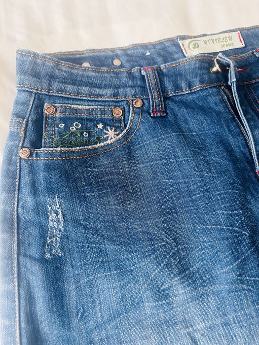 Fusta scurta denim 38