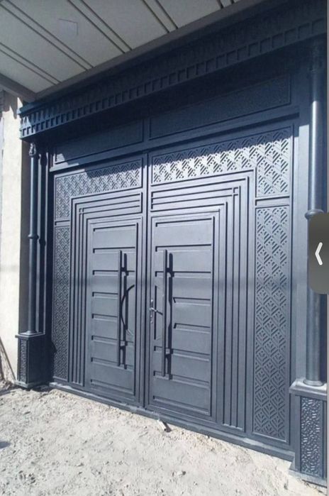 Darvoza, temir panjara, temir stol stullar