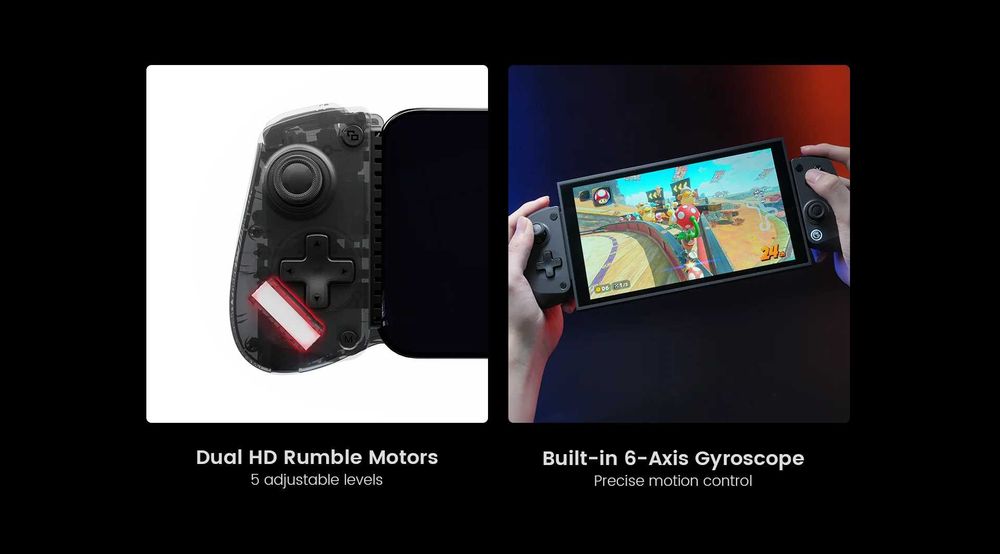 Мобилен контролер - GameSir X5s за iOS, Android, Nintendo Switch, PC