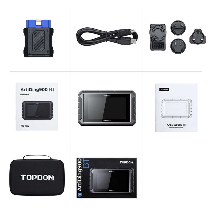 Topdon Artidiag 900BT Tester Auto OBD (Garantie, 3 Ani update, RO, HU)