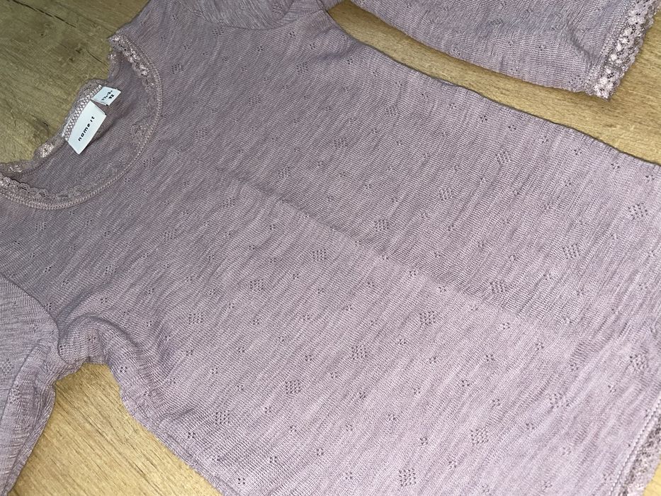 Вълнен мерино комплект за момиче, размер 1,6-2 год (92)