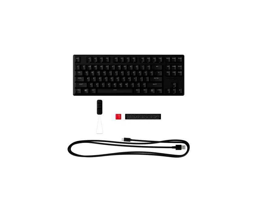 ^ Рассрочка на Клавиатуру HyperX Alloy OriginsCore PBT TKL-Linear Red