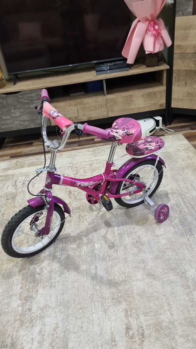 Велосипед для девочки 3-6 лет