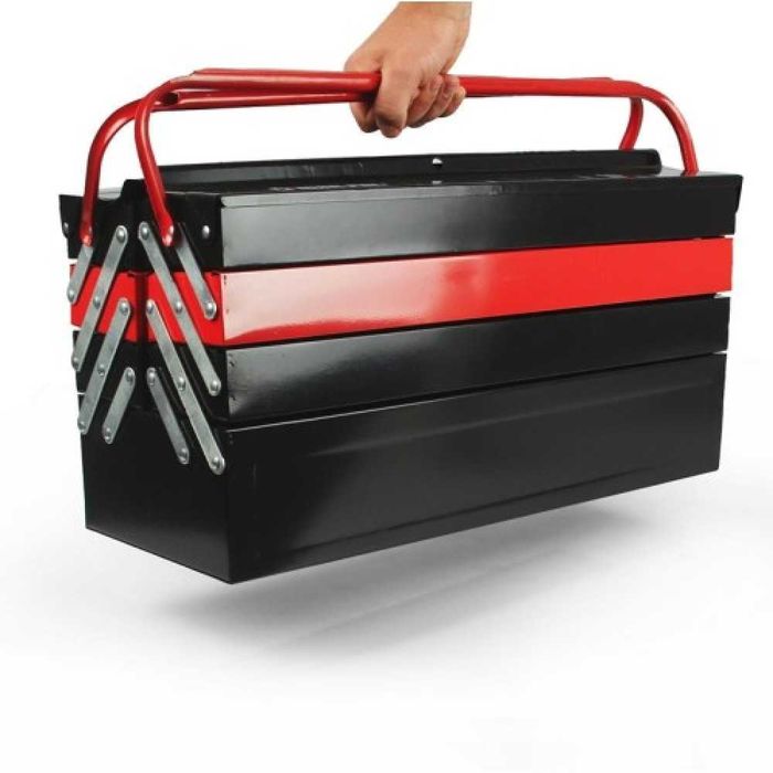 Сгъваем метална куфар за инструменти Mar-Pol