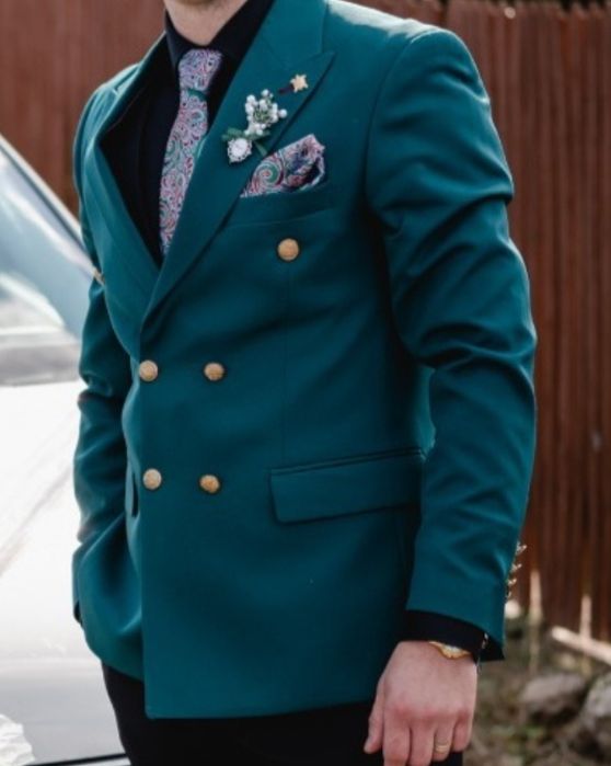 Vand sacouri elegante barbat roz si  verde marime S