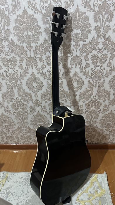 Акустическая Гитара Harley Benton D-120CE BK!