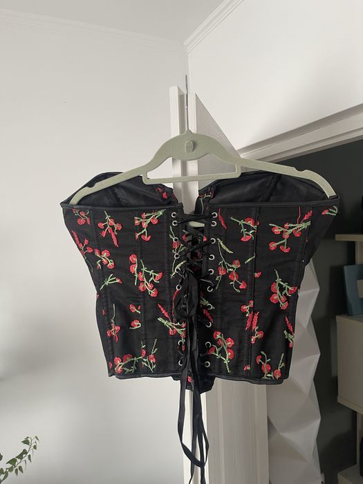 Corset imprimeu ciresele