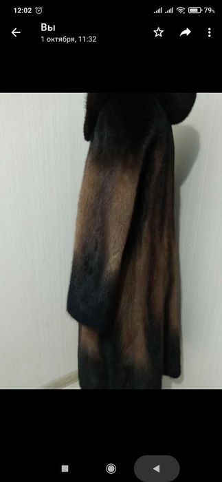 Продам норковую шубу. Б/ у р.46