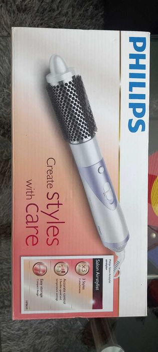 Perie aer cald Philips cu 3 capete HP8650/00