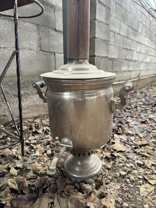 Мангал и самовар комплект