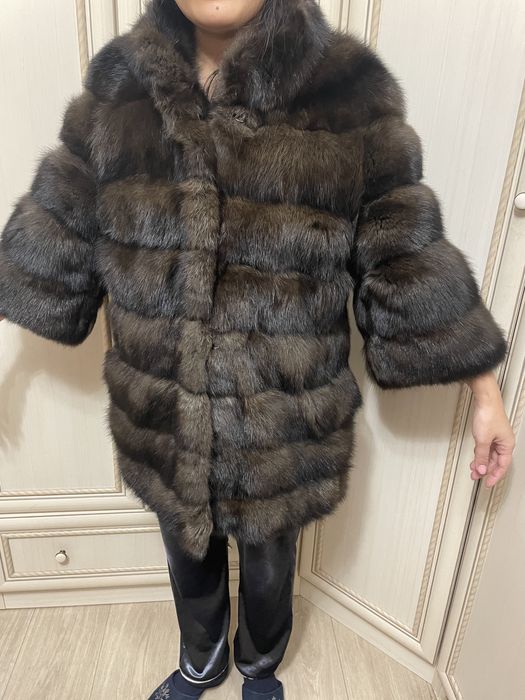 Шуба из куницы