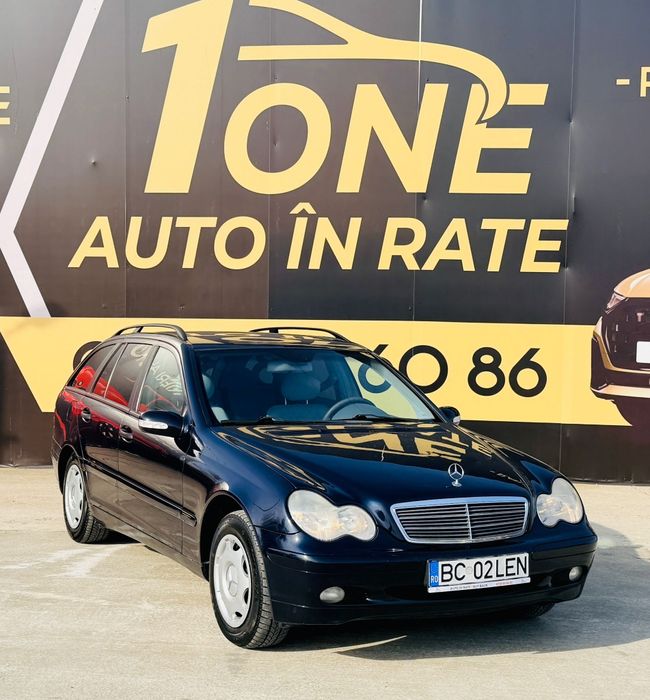 Mercedes C-klass, 2.2 diesel,  2002, RATE CU BULETINUL,  AVANS 0