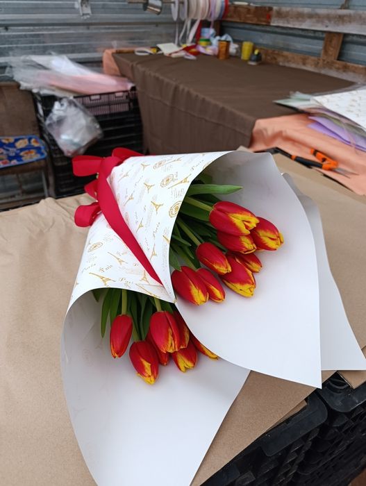 Тюльпаны к Наурызу