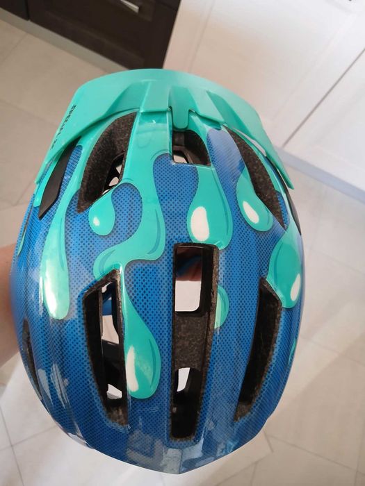 Детска каска Specialized, 52-57см, синьо-зелена
