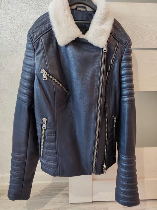 Куртка кожанная новая