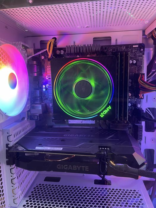 Pc Gaming, RGB , Ryzen 5600, GTX 1660 Ti , 16gb ram, ssd