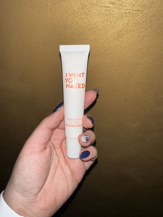 I Want You Naked.  Repairing Mask