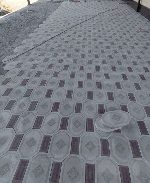 Укладка брусчатка бардюры