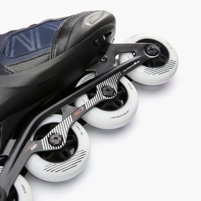 Role fitness Fit500 Albastru-Roșu Bărbaţi - produs resigilat Decathlon