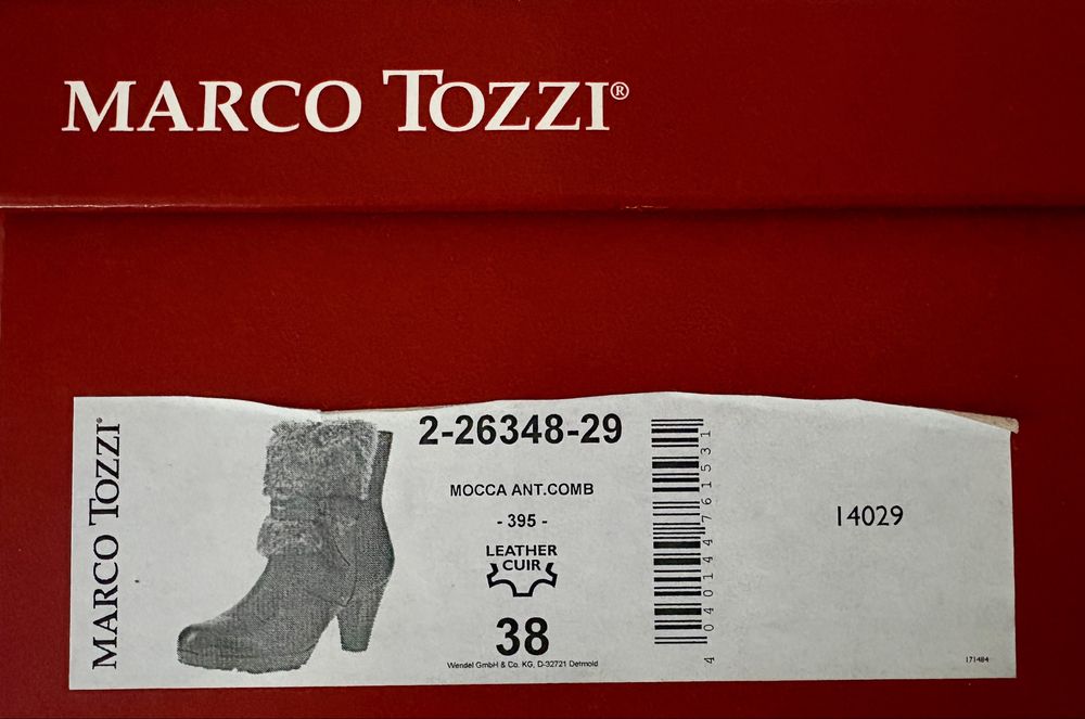 Полуботинки Marco Tozzi