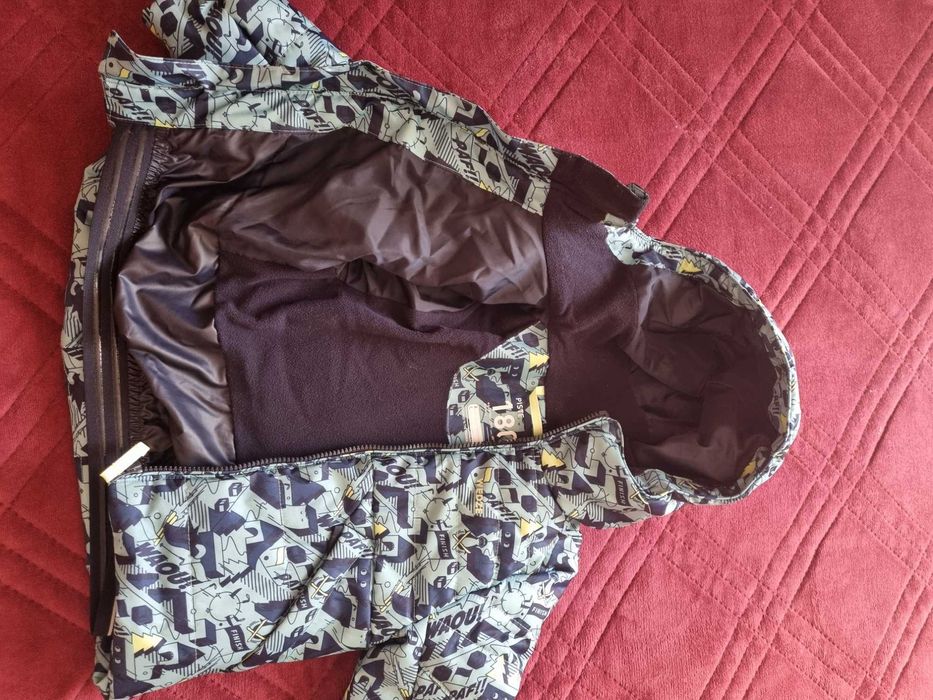 Детски непромокаем комплект- гащеризон и яке.