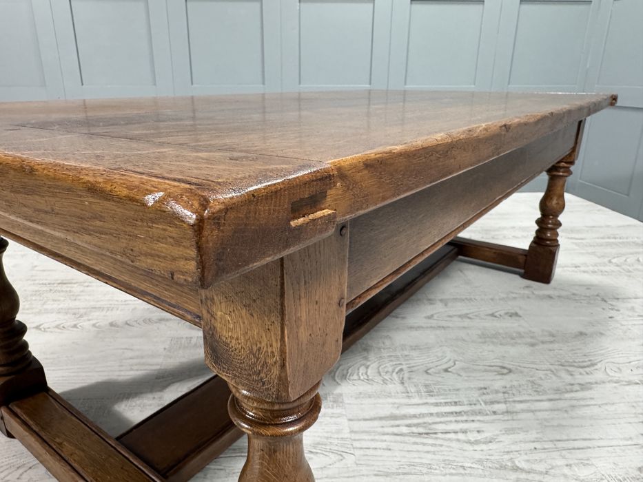 Масивна холна маса - дъб К016