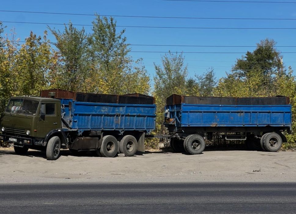 Продам камаз с прицепом