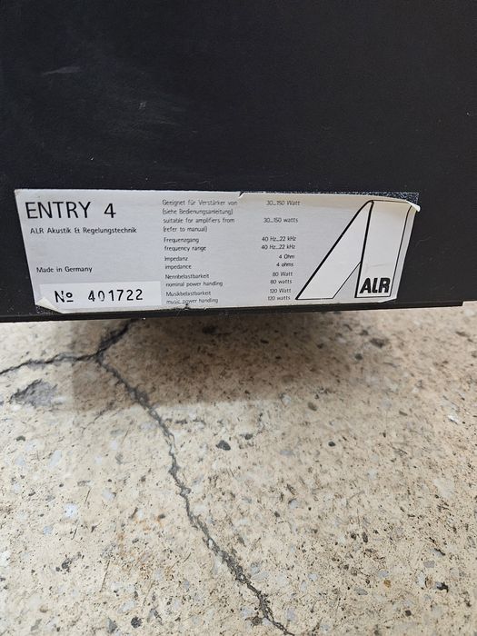 Boxe de podea ALR ENTRY 4