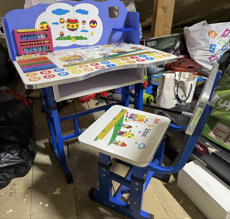 Birou cu scaunel pentru copiii +1