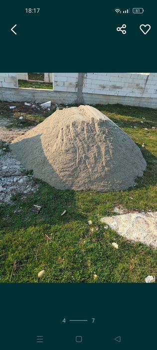 Nisip, balastru, sorturi