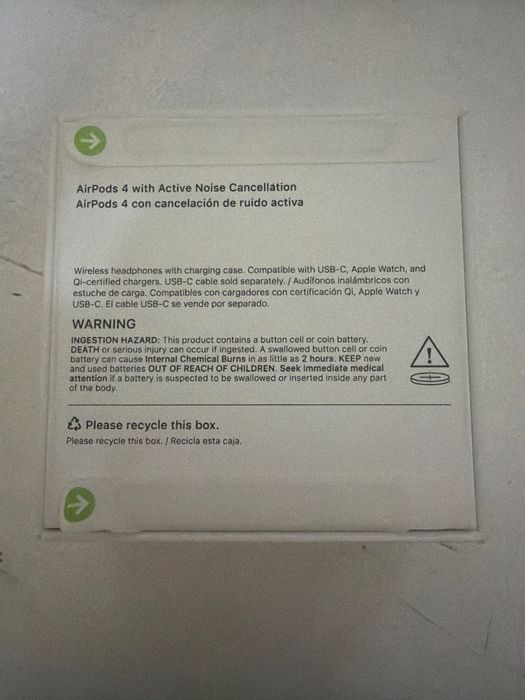 Наушники Apple AirPods 4 (ACN)