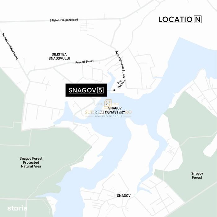 Vilă de lux cu piscină și deschidere la Lacul Snagov | Ilfov