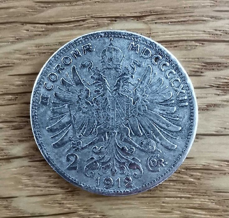 Corona de argint din 1912 Austro-Ungaria
