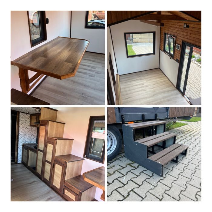 Casă Mobilă Premium / Tiny House pe Remorcă • Nouă • Înmatriculată • 27.000 €