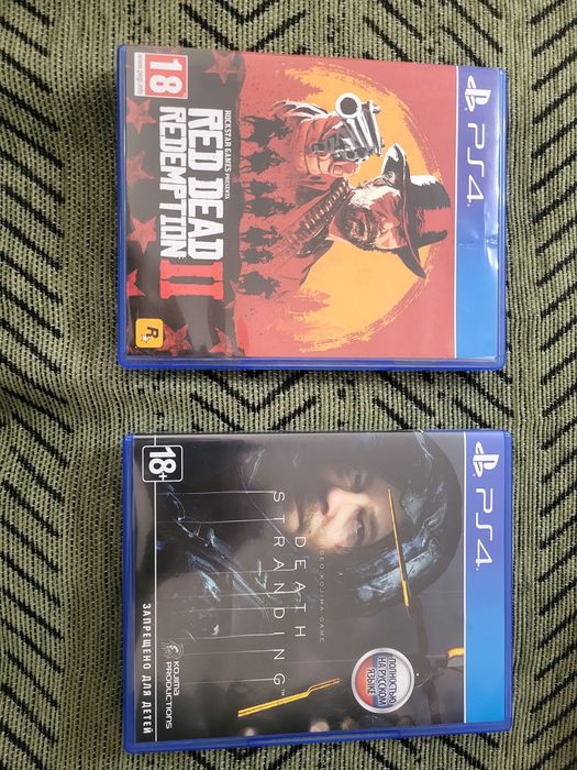 Red dead redemption 2, dead stranding
