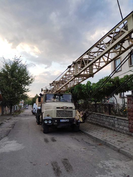 Наем и продажба28000лв. кран_КРАЗ_до20-тона Шуменска облас