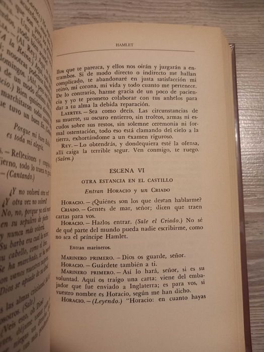 Shakespeare, opere in limba spaniolă
