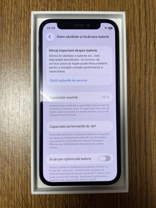 Vand iphone 12 mini 64gb neverlock