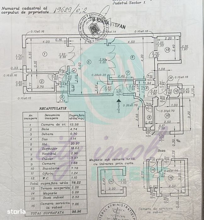 Apartament 3 camere parter, ideal birou – Dorobanți — fotografia 3