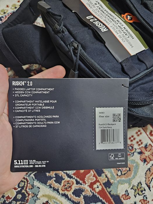 5.11 Tactical RUSH24™ 2.0 Backpack 37L