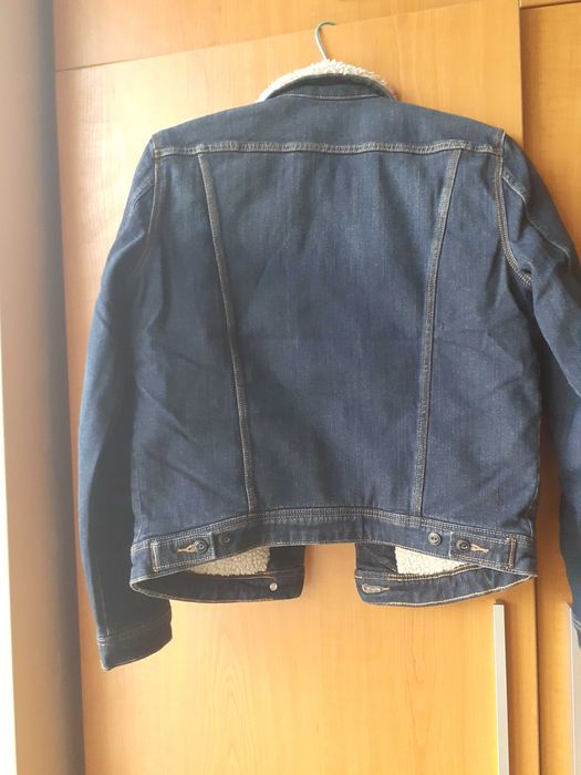 Дънково яке с каракул - Lee, размер XS