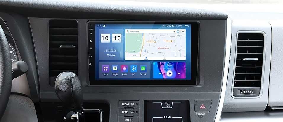 TOYOTA SIENNA 2016-2017 - 9" андроид навигация, 9524