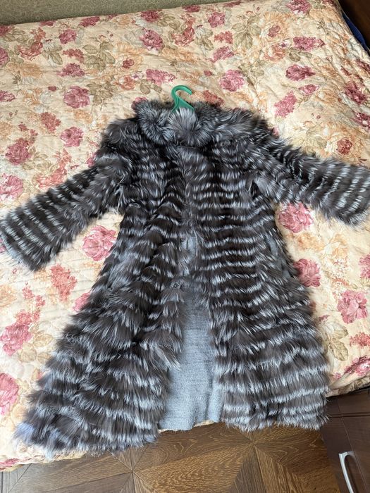 Кардиган из чернобурки