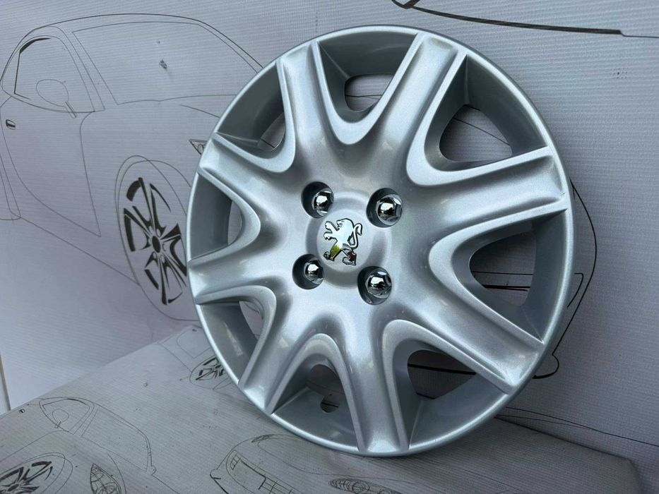 Capac Roată Gri Argintiu Peugeot 207 5416 R6 9685633680 2008 / [2006-2013] / (4B2)