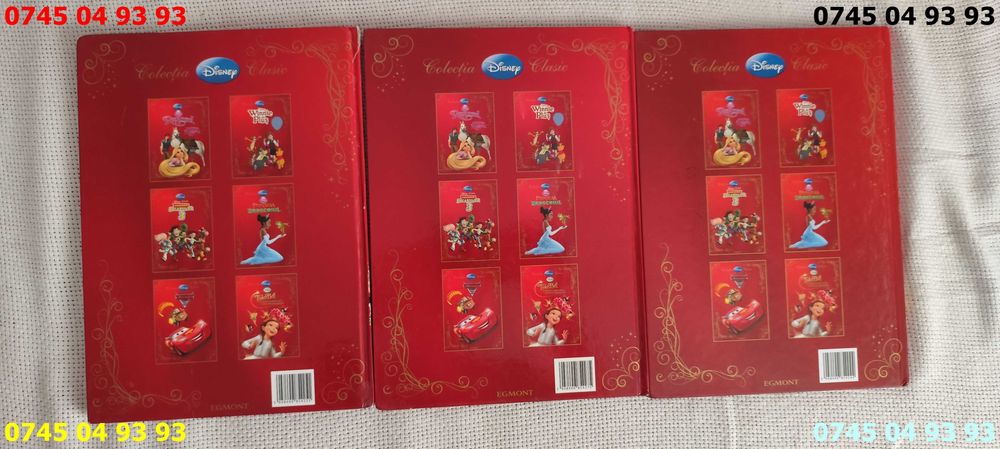 carte carti colectia rosie disney clasic zanele si pixar pret pe 2