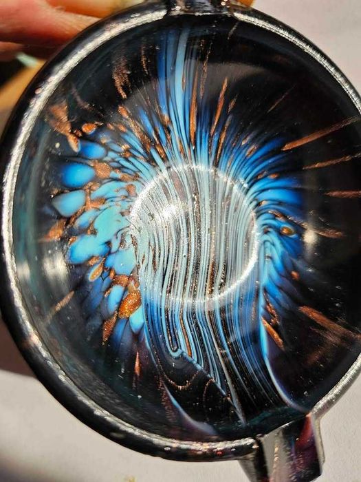 2 РЕДКИ  MURANO Vincenzo Naso пепелници от италианско арт стъкло