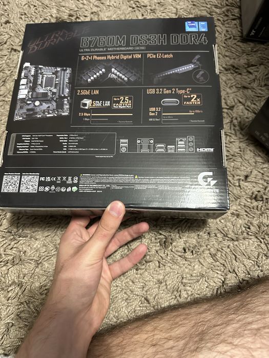 Placa de baza GIGABYTE B760M DS3H DDR4